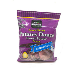 Croustilles de patate douce salé 75g