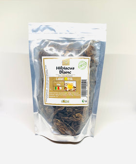 Hibiscus blancs séchés 100g Label Afrik